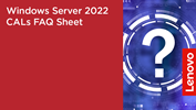 Windows Server 2022 CALs FAQ